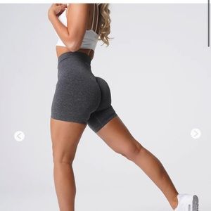 NWT NVGTN Pro Shorts Gray Speckled Medium